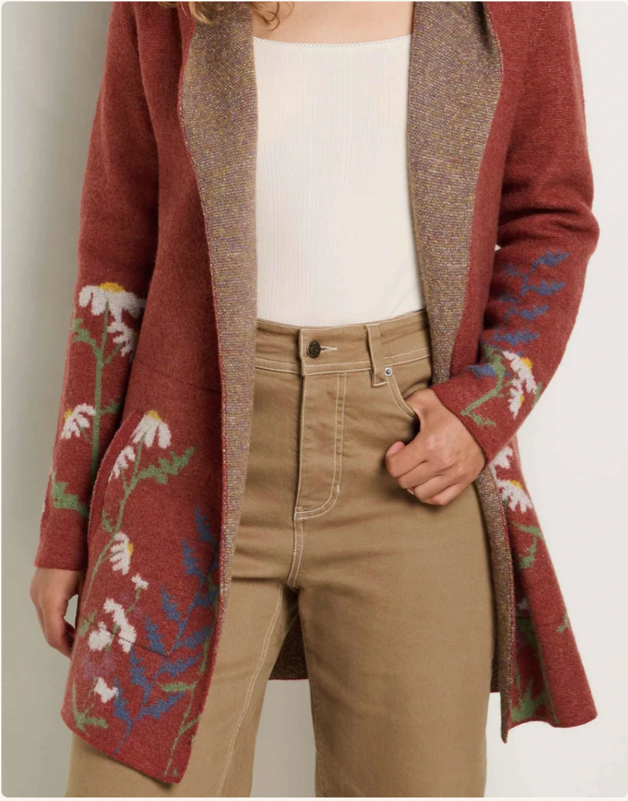 Toad & Co W Merino Heartfelt Hoodie SUNDOWN