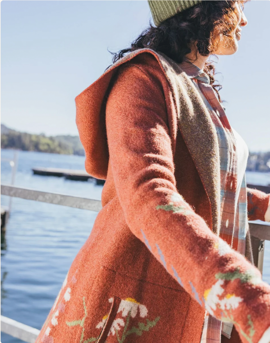 Toad & Co W Merino Heartfelt Hoodie SUNDOWN