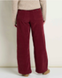 Toad & Co W Cattail Cord Wide Leg Pant PORT