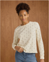 Toad & Co W LS Foothills Crew SALT PRINT