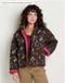 Toad & Co W Manzana Quilted Jacket BARNWOOD PRINT