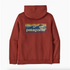 Patagonia M Boardshort Logo Uprisal Hoody RUSTY RED