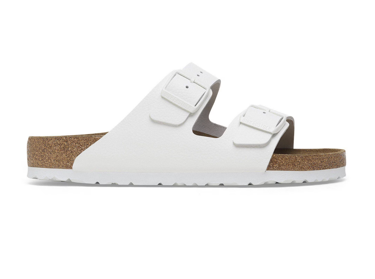 Birkenstock W Arizona SFB Leather WHITE - NARROW