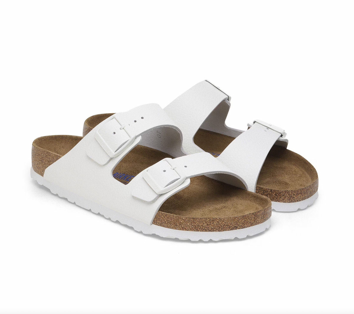 Birkenstock W Arizona SFB Leather WHITE - NARROW