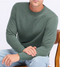 Tasc M French Terry Sweatshirt GREEN CHARCOAL HEATHER