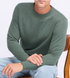 Tasc M French Terry Sweatshirt GREEN CHARCOAL HEATHER