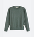 Tasc M French Terry Sweatshirt GREEN CHARCOAL HEATHER