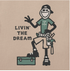 Life is Good M SS Crusher Lite Jake Livin the Dream Handyman Tee OAT BROWN