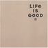 Life is Good M SS Crusher Lite Jake Livin the Dream Handyman Tee OAT BROWN