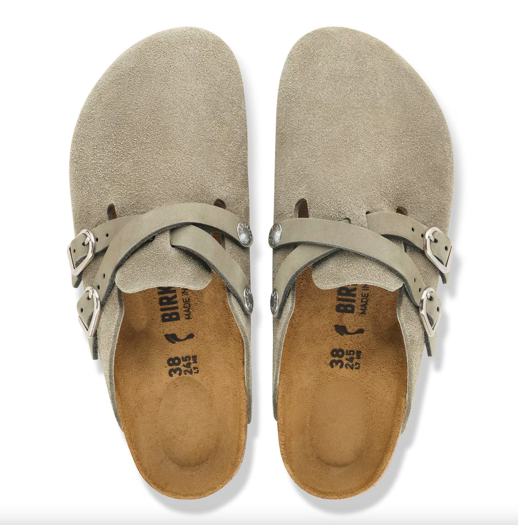 Birkenstock W Blair Suede TAUPE - NARROW