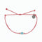 Pura Vida Evil Eye Charm Bracelet PETAL PINK