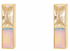 Pura Vida Tie Dye Stud Earrings GOLD