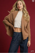 Umgee W Open Front Cardigan OLIVE