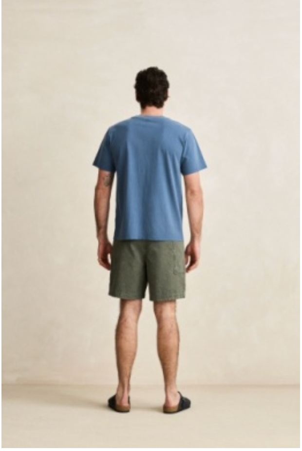 Rhythm M SS Botanica Vintage T-Shirt NAVY