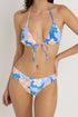 Rhythm W Paradise Floral Slide Tri Top BLUE