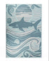 Sand Cloud Beach Towel Voyage Shark - FAHLO LG