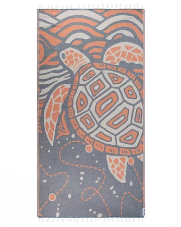 Sand Cloud Beach Towel Voyage Turtle - FAHLO RG