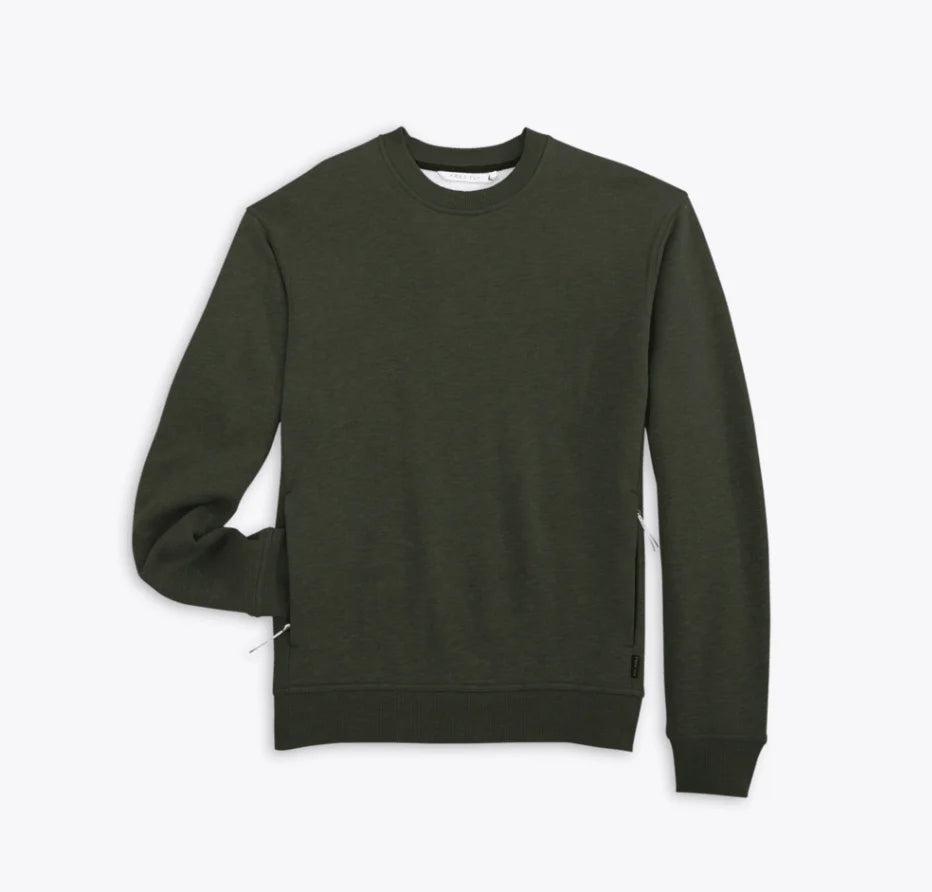 Free Fly M Northcoast Fleece Crew DARK FOREST