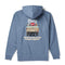 Seager M Coors Bumper Fleece Hoodie STEEL BLUE