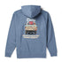 Seager M Coors Bumper Fleece Hoodie STEEL BLUE