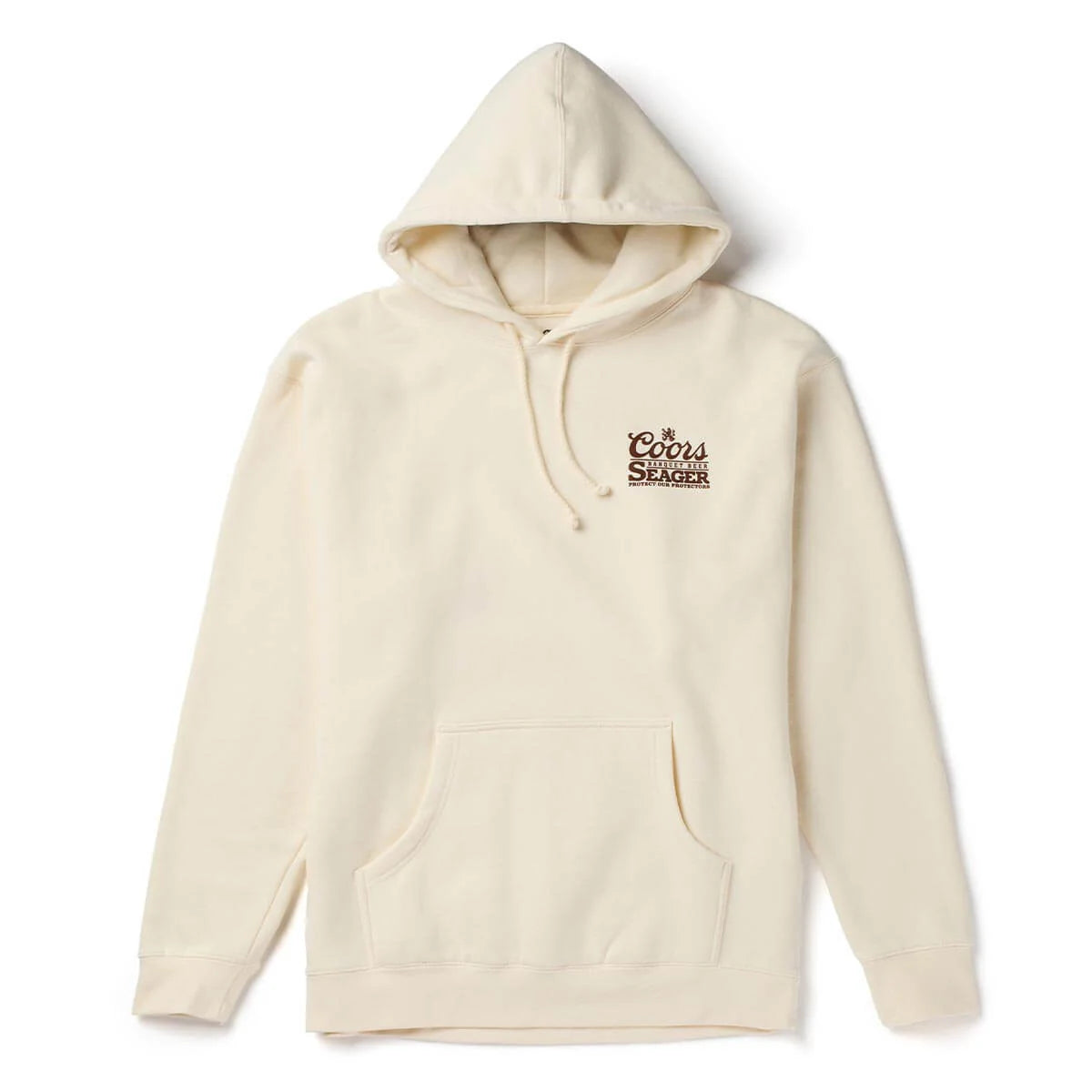 Seager M Coors Banquet Hotshot Fleece Hoodie BONE