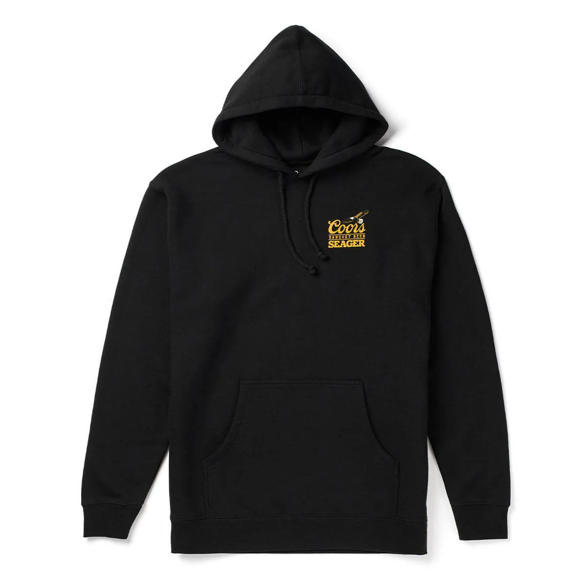 Seager M Coors Banquet Preserve Fleece Hoodie BLACK