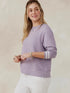 Tasc W Clubhouse Sweatshirt EVENING HEATHER