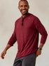 Tasc M Carrollton Hoodie BRICK HEATHER