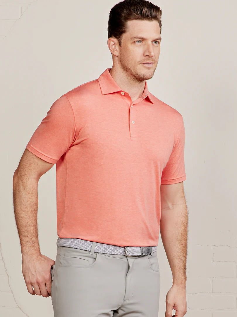 Tasc M Cloud Polo HIBISCUS HEATHER