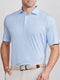 Tasc M Cloud Polo AIR STRIPE POLAR HEATHER WHITE
