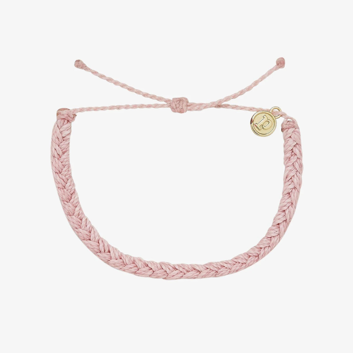 Pura Vida Braided Bracelet BABY PINK