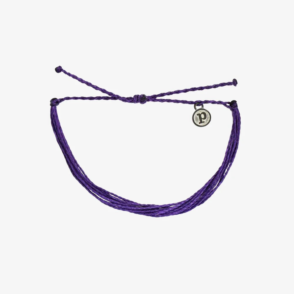 Pura Vida Original Bracelet SOLID PURPLE