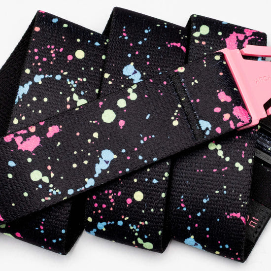 Arcade Belts Splatter BLACK / NEON