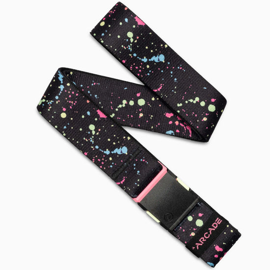 Arcade Belts Splatter BLACK / NEON