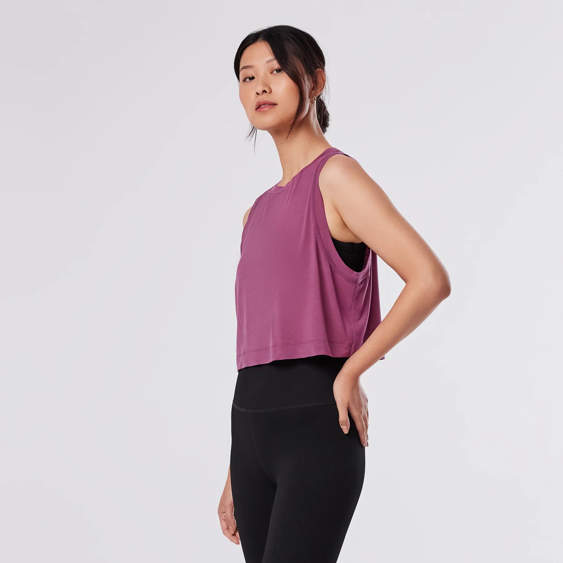Tavi W Sporty Tank WINEBERRY