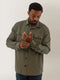 Old Ranch M Sprague LS Shirt SMOKEY OLIVE
