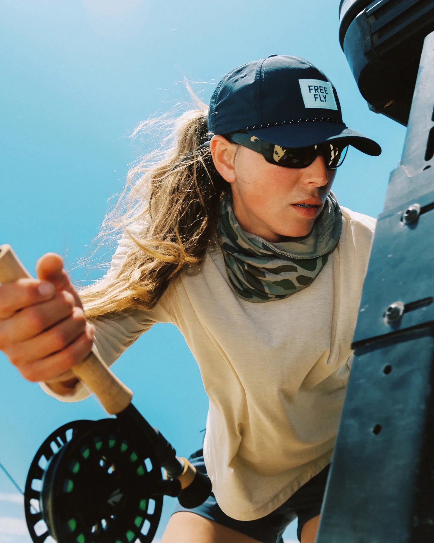 Free Fly Standard Patch Performance Hat TRUE NAVY