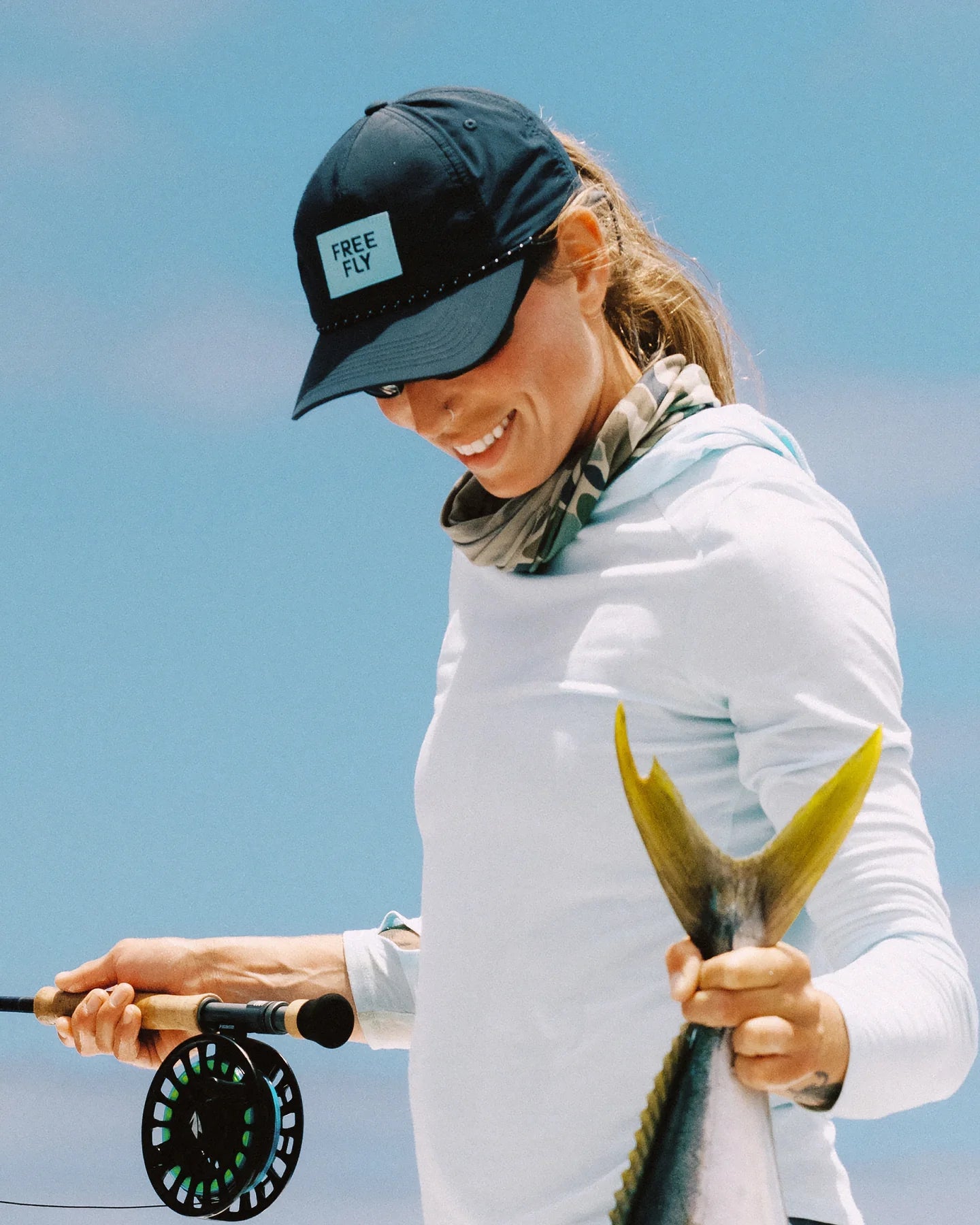 Free Fly Standard Patch Performance Hat TRUE NAVY