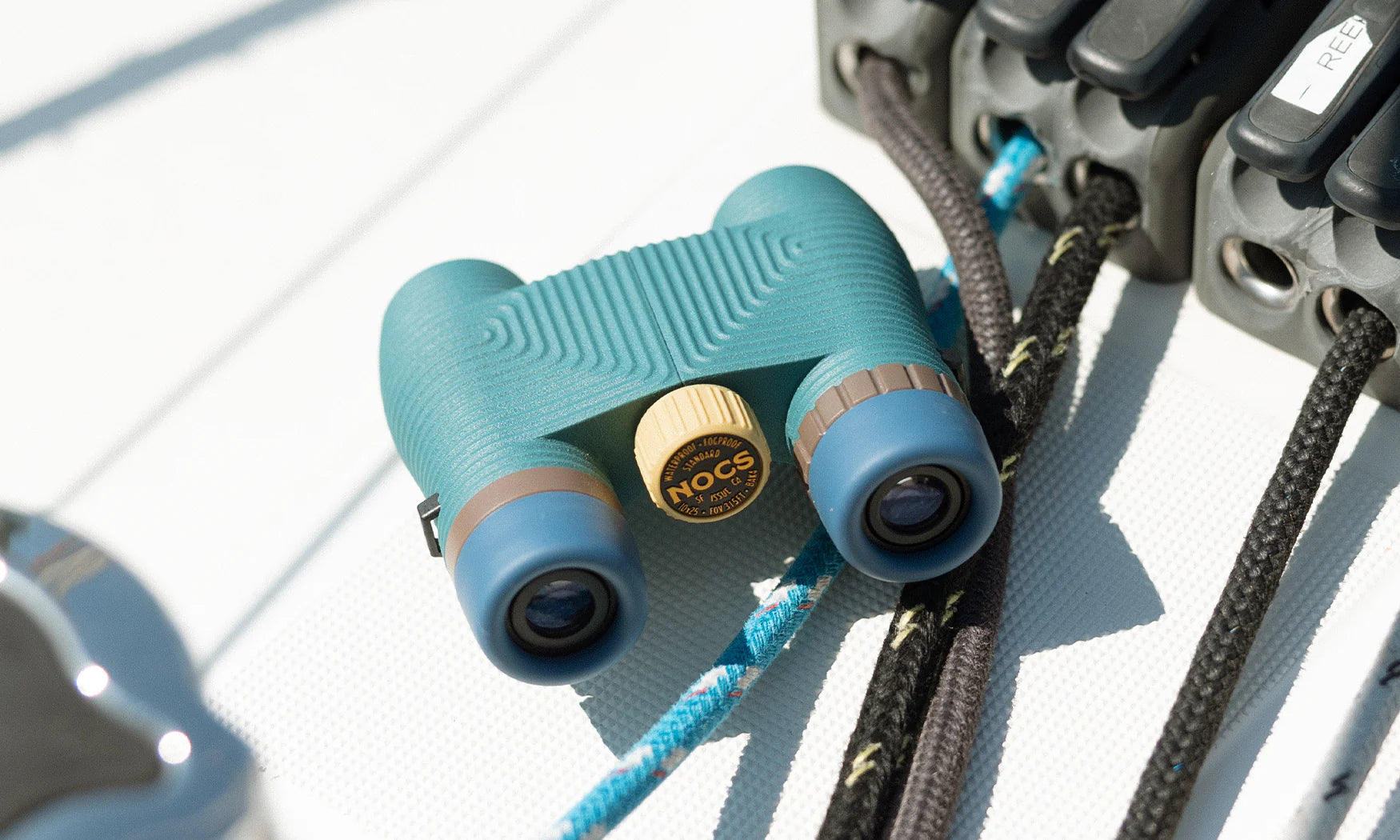 Nocs Provision Standard Issue 10x25 WP Binoculars PACIFIC BLUE