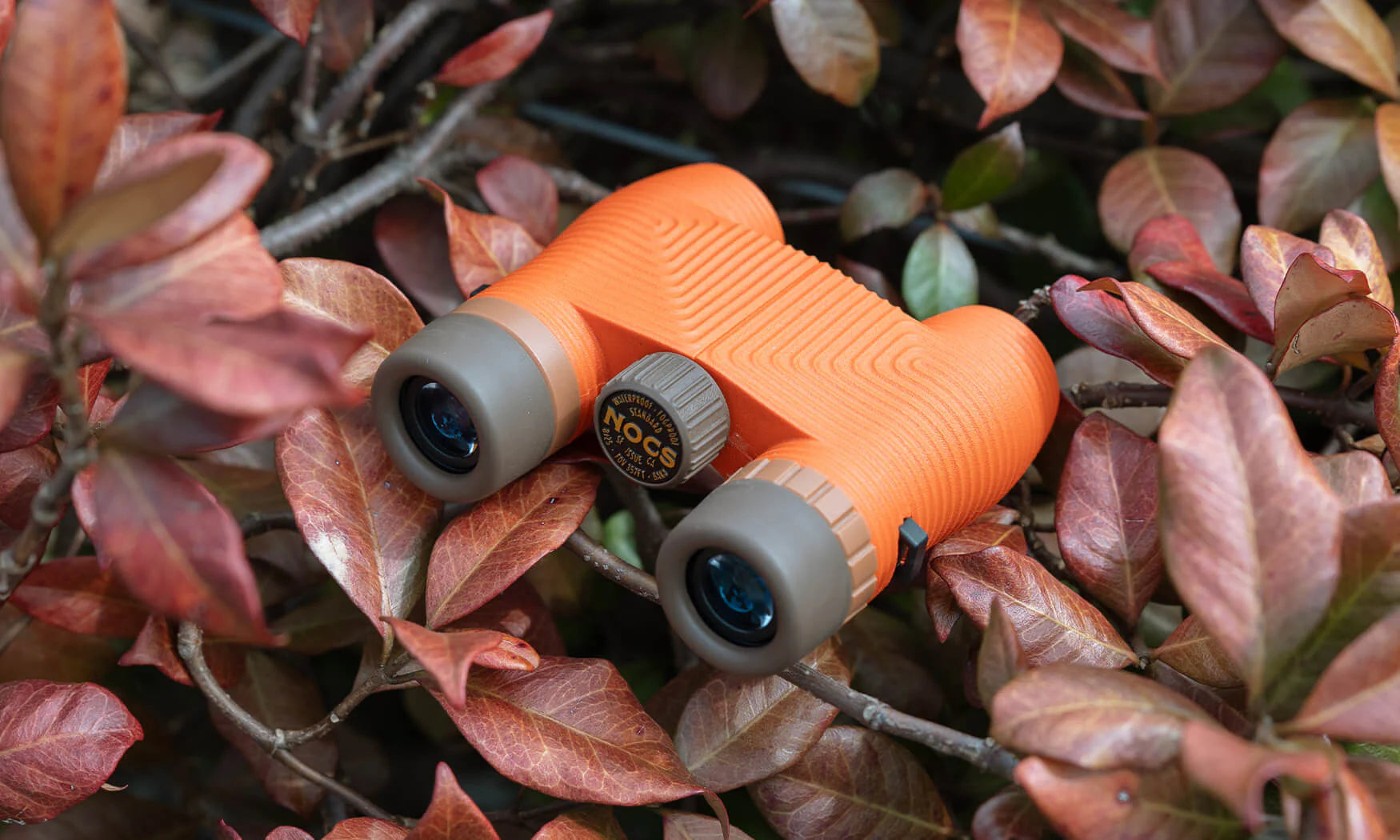 Nocs Provisions Standard Issue 8x25 WP Binoculars POPPY ORANGE