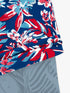 Chubbies Youth Lined Swim Trunk STAR SPANGLED BLOOMS