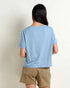 Toad & Co W SS Clara Tee WEATHERED BLUE