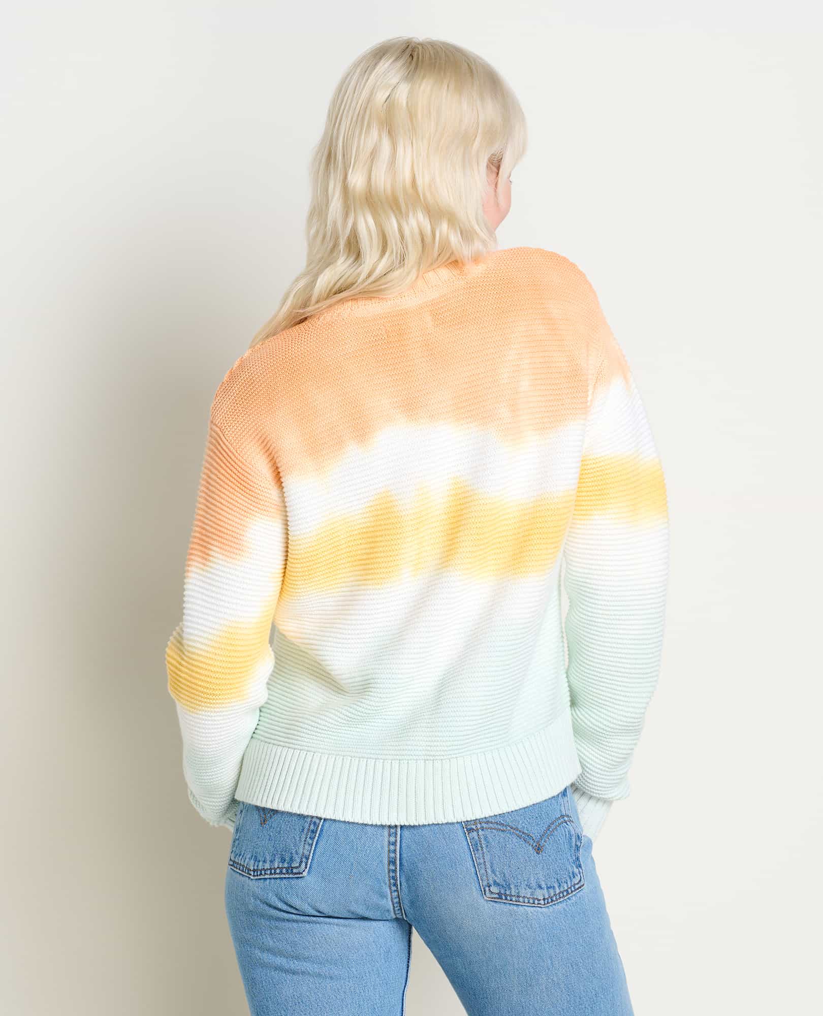 Toad & Co W Bianca Crew Cardigan POPPY TIE DYE