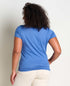 Toad & Co W SS Marley II Tee CORNFLOWER