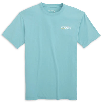 Fish Hippie M SS Vestige Tee RANGER BLUE