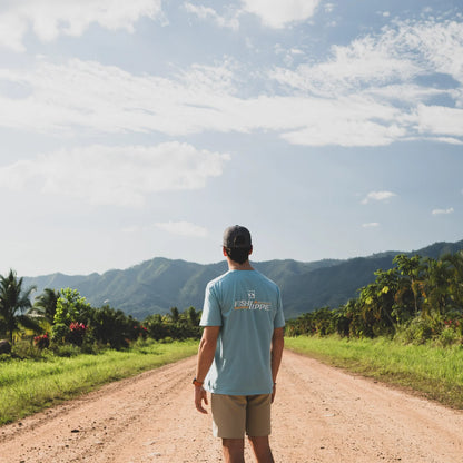 Fish Hippie M SS Vestige Tee RANGER BLUE