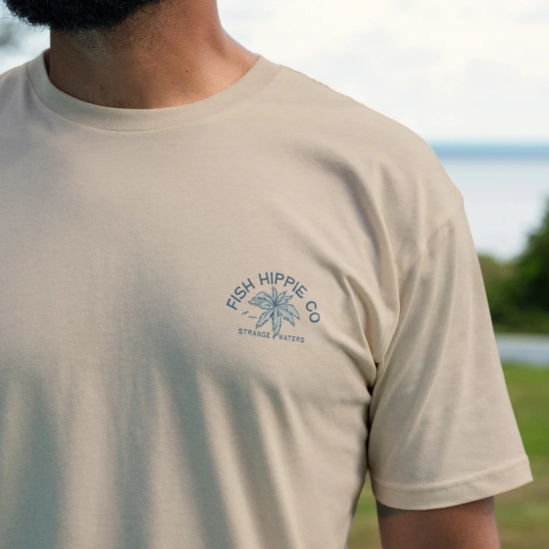 Fish Hippie M SS 8 Ways Tee VINTAGE WHITE