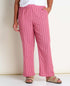 Toad & Co W Taj Hemp Pant TULIP STRIPE