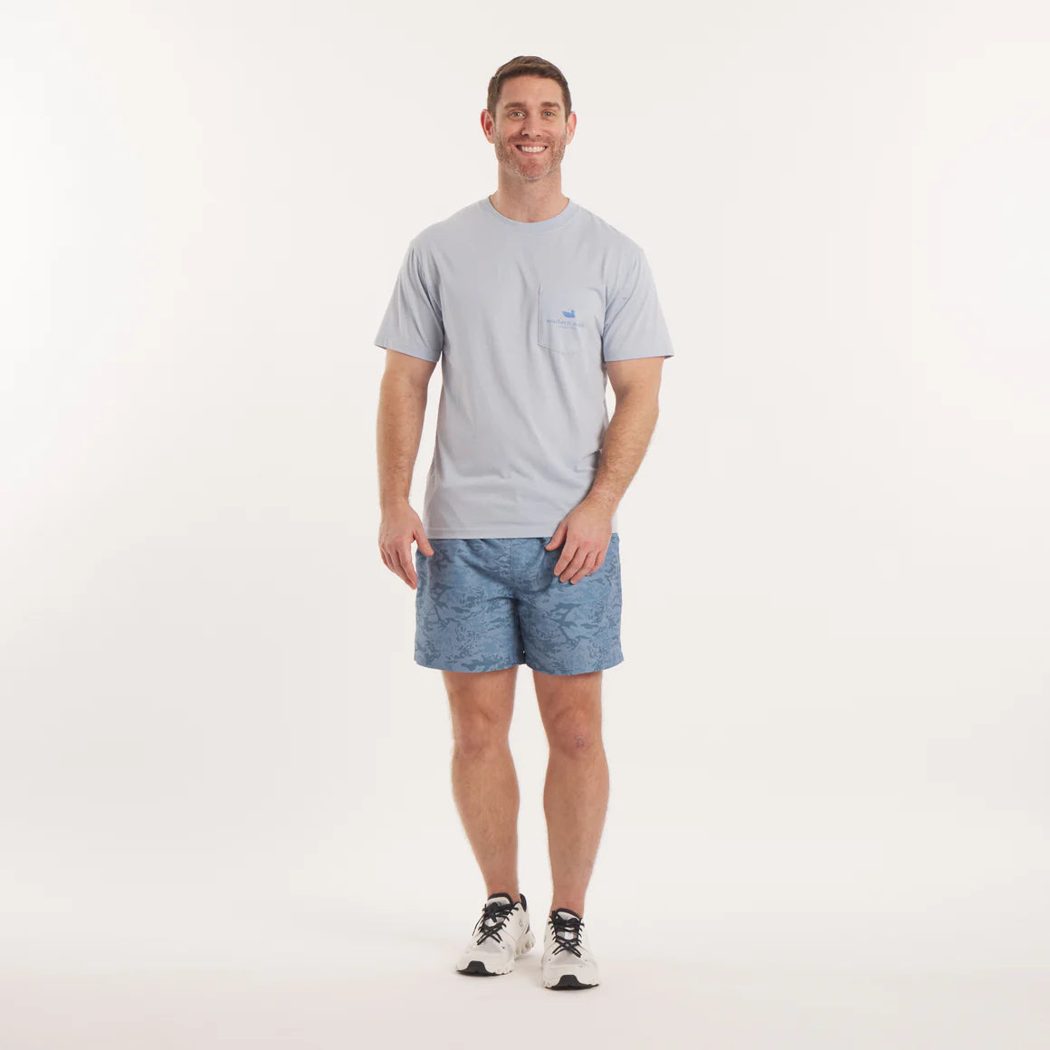 Southern Marsh M SS Seawash Freedom Tee MIST BLUE