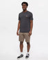 tentree M SS Sasquatch Fishing Tee BLACK METEORITE